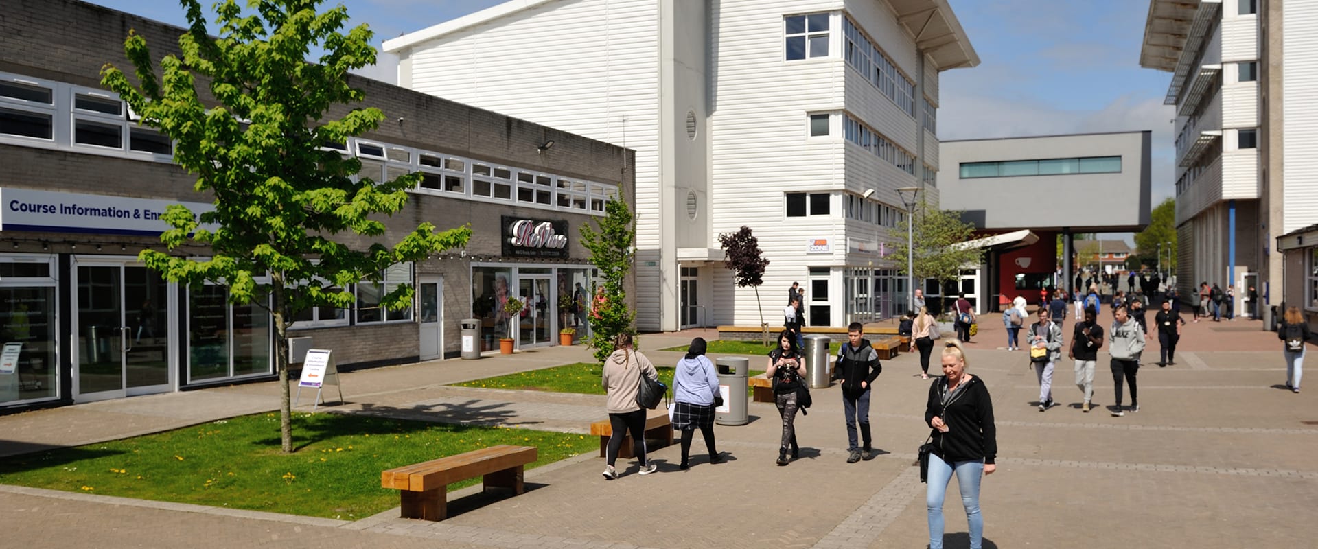 Preston College in Summer